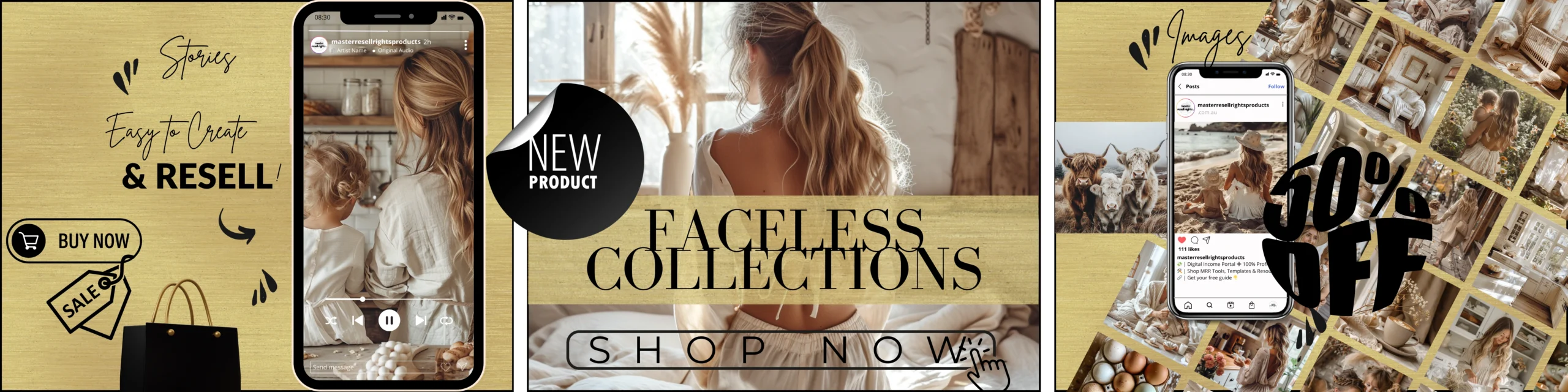 160+ Faceless Vacay Collection