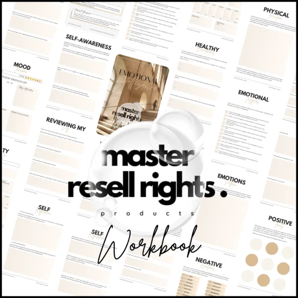 Emotional Intelligence eBook and Workbook with Master Resell Rights