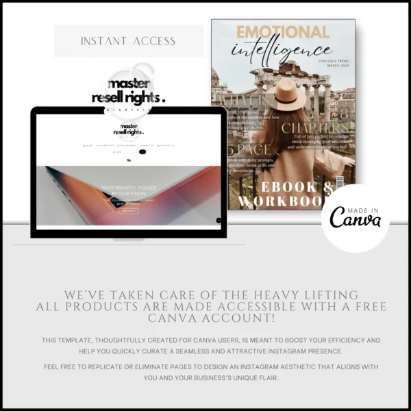 Emotional Intelligence eBook and Workbook with Master Resell Rights