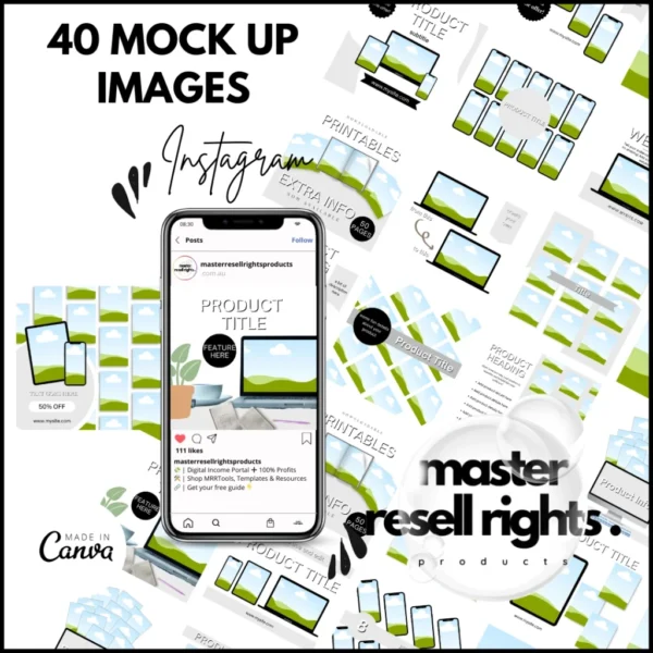 40 Mock Up Images