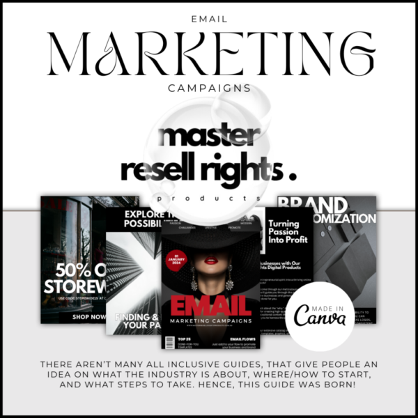 25 Email Marketing Campaigns with Master Resell Rights