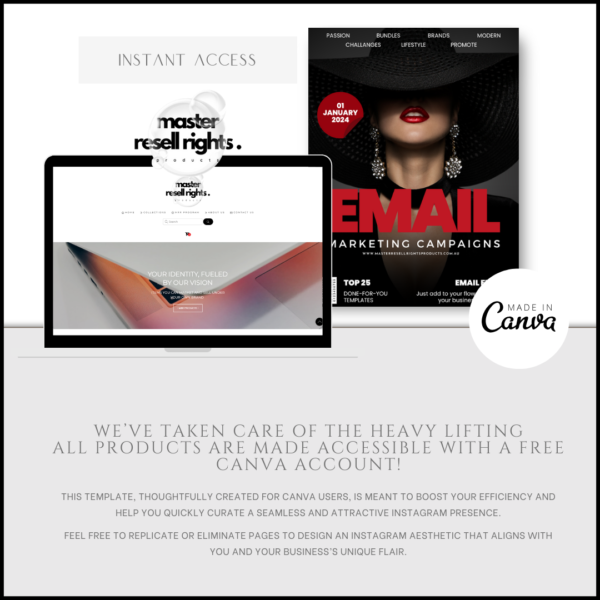 25 Email Marketing Campaigns with Master Resell Rights