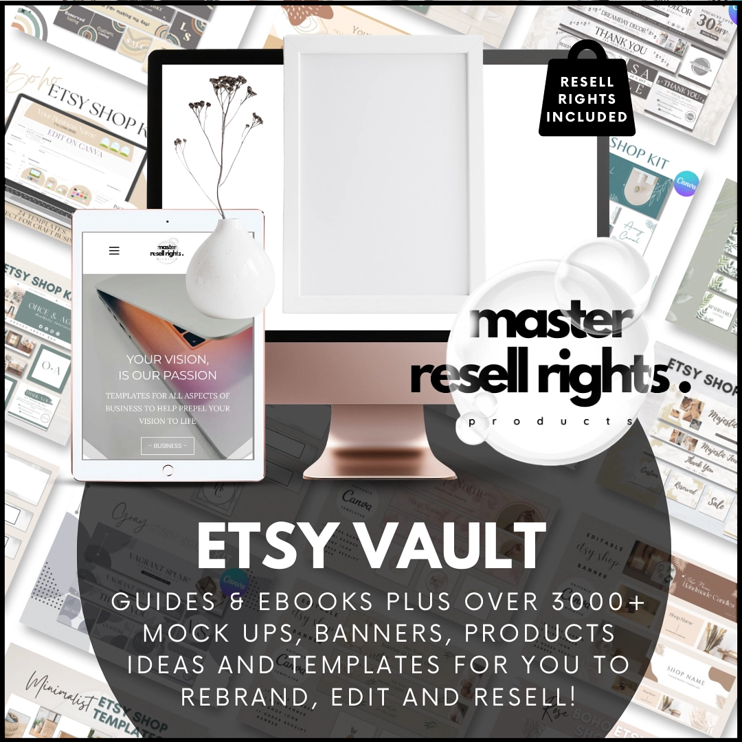 3000+ Etsy Vault