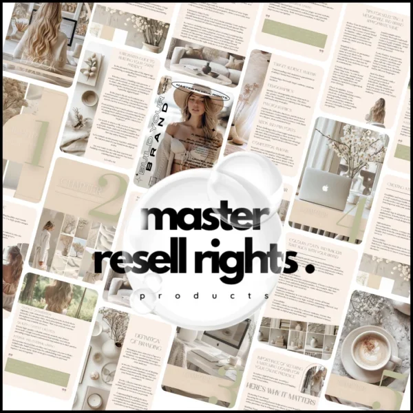 Build Your Brand eBook with Master Resell Rights