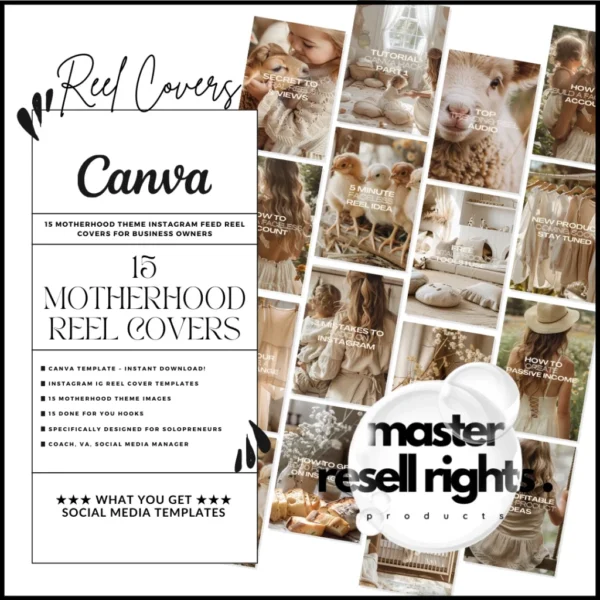 15 Faceless Motherhood Reel Covers