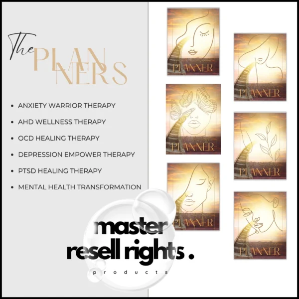 Mental Health Planners with Master Resell Rights