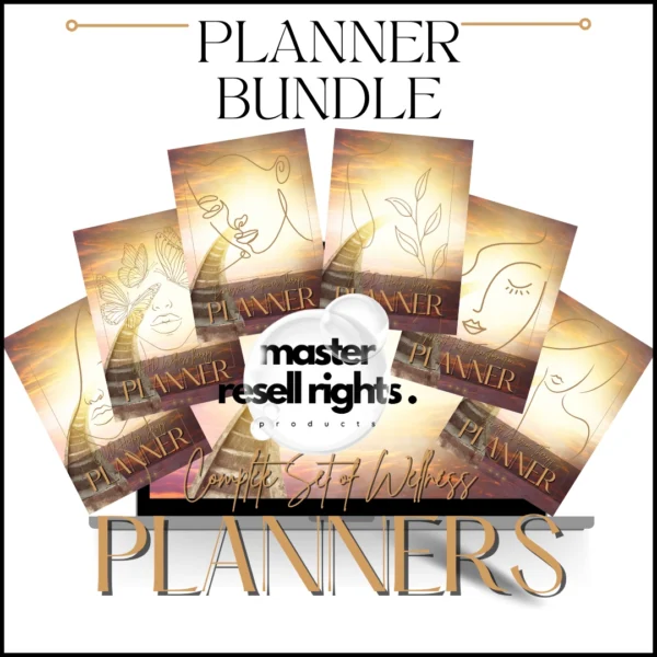 Healing Therapy Planner Bundle   Master Resell Rights Products