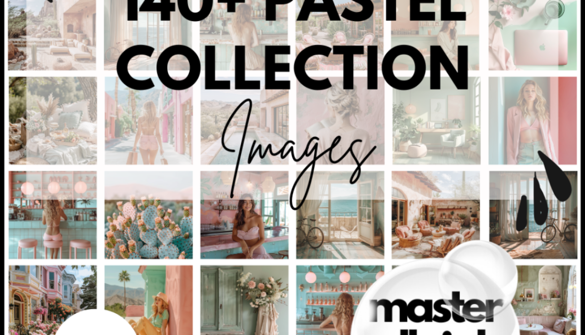 140+ Faceless Pastel Collection